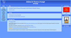Desktop Screenshot of mwr.dressageireland.ie